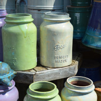 Columbus Garden Center - Spring - Mason Jar Planters
